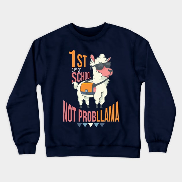 school shirt design for kids Crewneck Sweatshirt by OpalOre